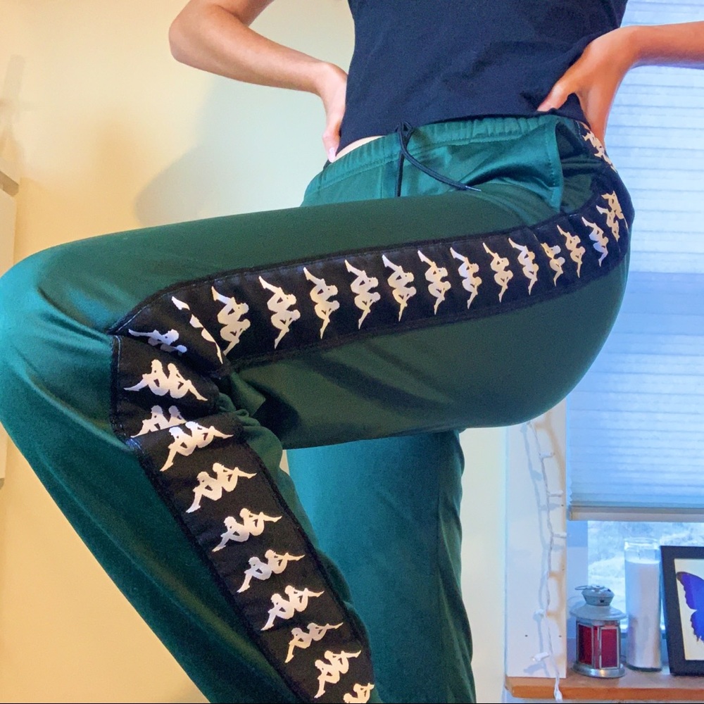 Kappa Emerald Green Joggers